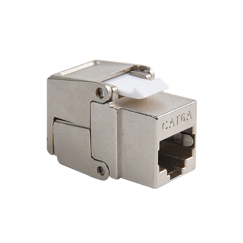 SMT-1049T8C6A-FTP 180 stupnjeva oklopljena Cat6a Toolless Keystone Jack